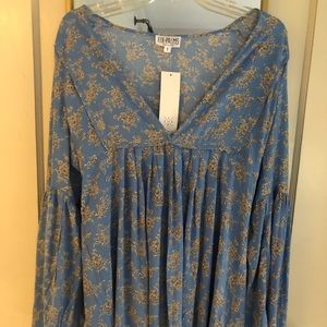 XIX Palms Tahoe Bell Sleeve dress